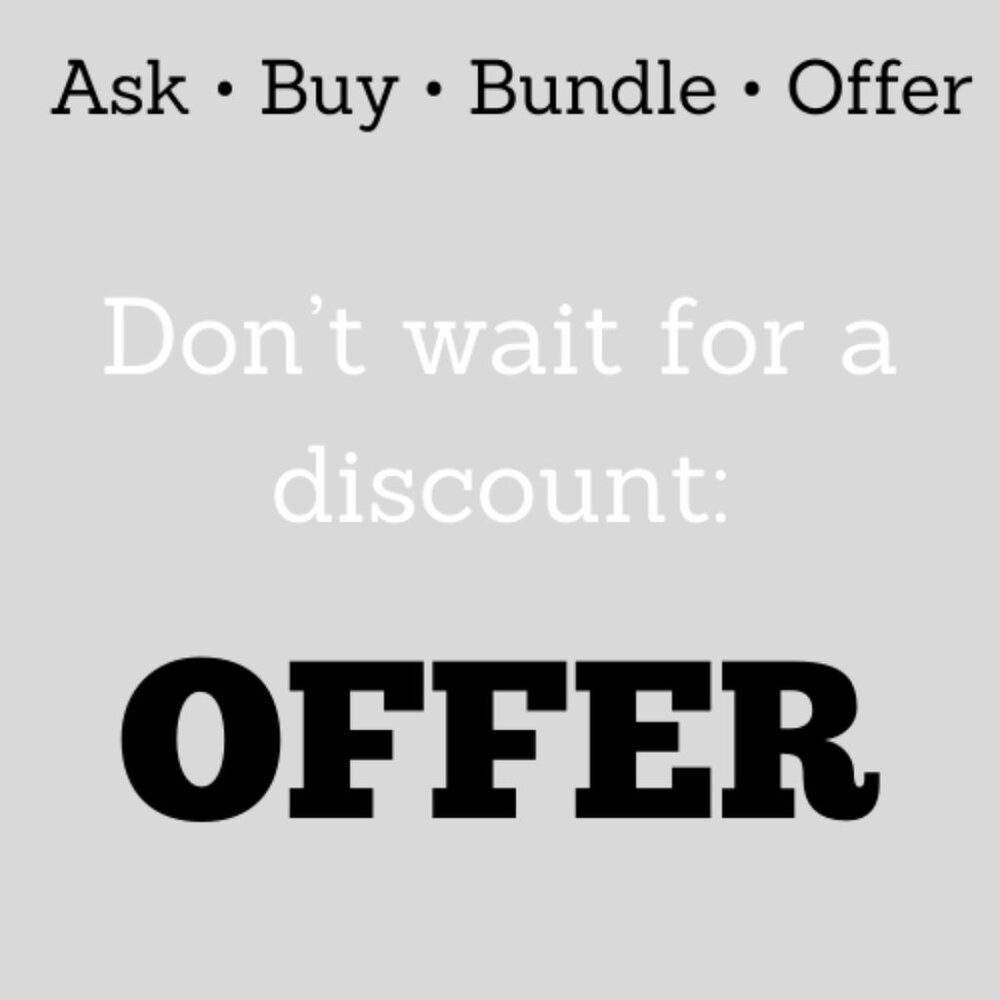 All Reasonable Offers Accepted!